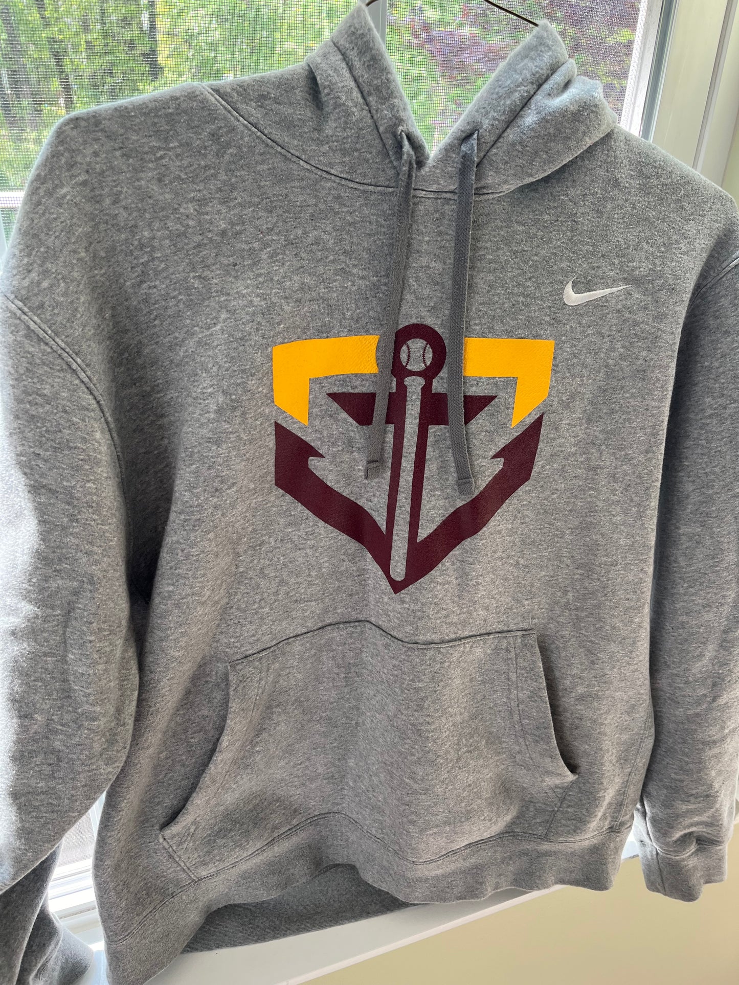 Nike AL Baseball Logo Hoodie