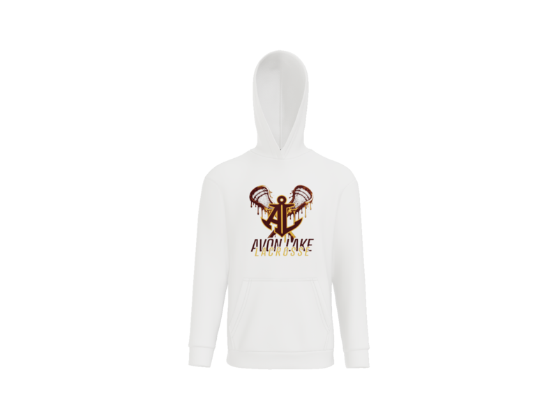 Drip Logo - Lightweight Cotton/Poly Blend Hoodie (Unisex/Youth)