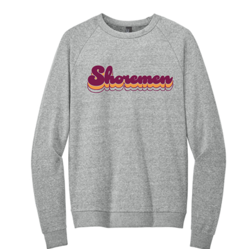 SHOREMEN Tri-Blend Crewneck Fleece (unisex cut)