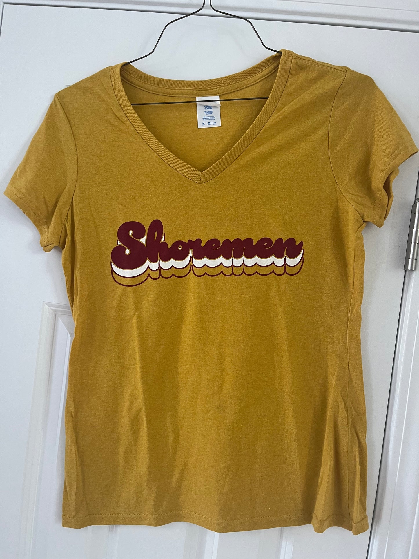 SHOREMEN Ladies Tri-Blend V-neck Tee