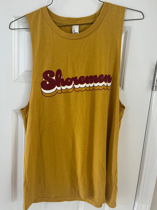 SHOREMEN Ladies Tri-Blend Muscle Tank